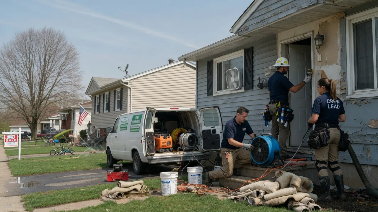 Flood Cleanup in Newark, NJ near me